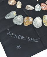 HERMES（エルメス）バンダナ・スカーフ 黒 サイズ:90 レディース/2200713626193
