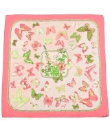 HERMES（エルメス）バンダナ・スカーフ ピンク サイズ:90 レディース/2200713626537