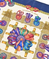 HERMES（エルメス）バンダナ・スカーフ 青 サイズ:90 レディース/2200713626582