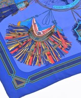 HERMES（エルメス）バンダナ・スカーフ 青 サイズ:90 レディース/2200713626919