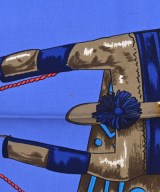 HERMES（エルメス）バンダナ・スカーフ 青 サイズ:90 レディース/2200713626919