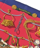 HERMES（エルメス）バンダナ・スカーフ 青 サイズ:90 レディース/2200713627060
