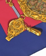 HERMES（エルメス）バンダナ・スカーフ 青 サイズ:90 レディース/2200713627060