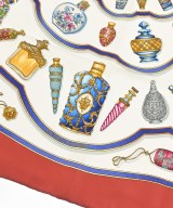 HERMES（エルメス）バンダナ・スカーフ 白 サイズ:90 レディース/2200713627084