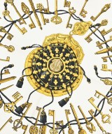 HERMES（エルメス）バンダナ・スカーフ 白 サイズ:90 レディース/2200713627114