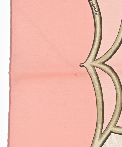 HERMES（エルメス）バンダナ・スカーフ ピンク サイズ:90 レディース/2200713627183