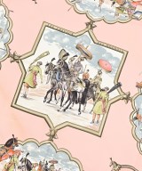 HERMES（エルメス）バンダナ・スカーフ ピンク サイズ:90 レディース/2200713627183