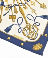 HERMES（エルメス）バンダナ・スカーフ 白 サイズ:90 レディース/2200713627459