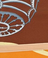 HERMES（エルメス）バンダナ・スカーフ 茶 サイズ:90 レディース/2200713627886