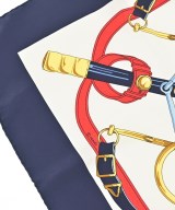 HERMES（エルメス）バンダナ・スカーフ 紺 サイズ:90 レディース/2200713629118