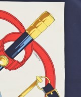 HERMES（エルメス）バンダナ・スカーフ 紺 サイズ:90 レディース/2200713629118