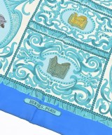 HERMES（エルメス）バンダナ・スカーフ 青 サイズ:90 レディース/2200713629453
