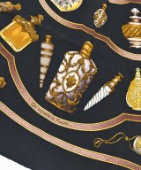 HERMES（エルメス）バンダナ・スカーフ 黒 サイズ:90 レディース/2200713629576
