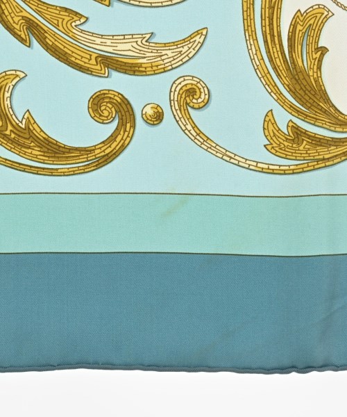 HERMES（エルメス）バンダナ・スカーフ 青 サイズ:90 レディース/2200713629743