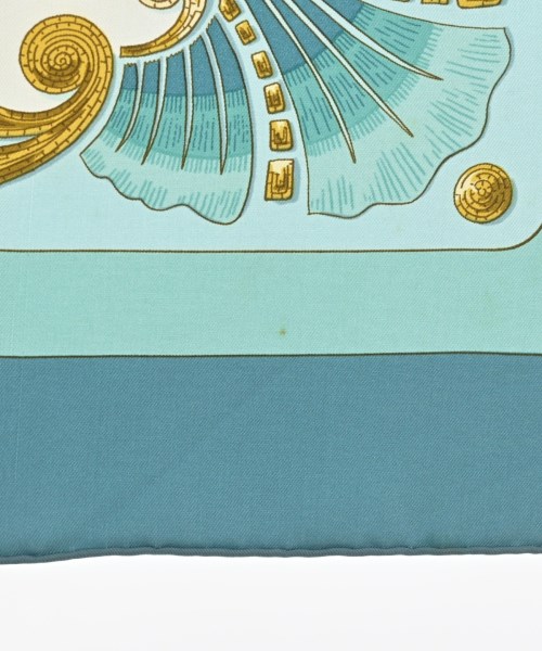 HERMES（エルメス）バンダナ・スカーフ 青 サイズ:90 レディース/2200713629743