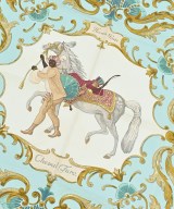 HERMES（エルメス）バンダナ・スカーフ 青 サイズ:90 レディース/2200713629743