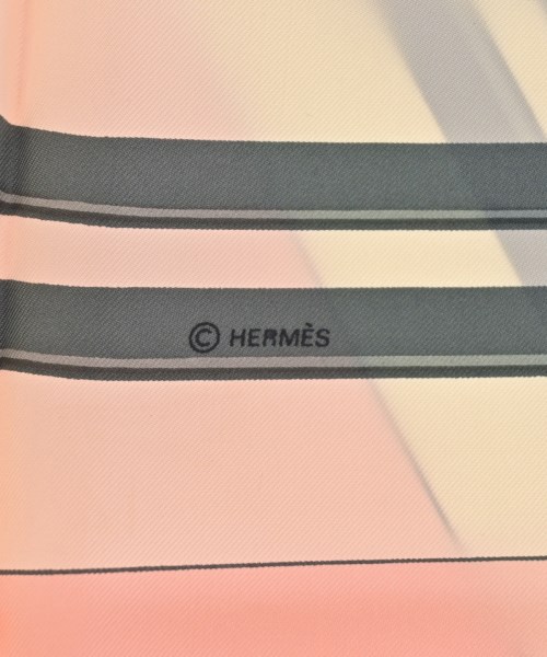 HERMES（エルメス）バンダナ・スカーフ 白 サイズ:90 レディース/2200713629767