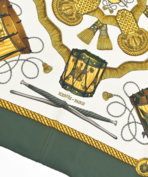 HERMES（エルメス）バンダナ・スカーフ 緑 サイズ:90 レディース/2200713630770