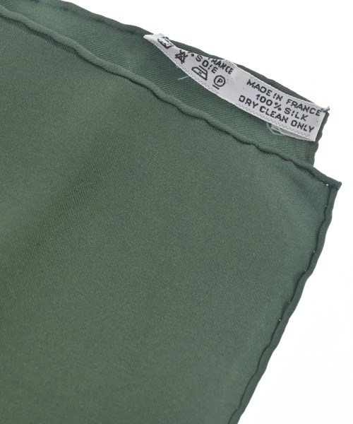 HERMES（エルメス）バンダナ・スカーフ 緑 サイズ:90 レディース/2200713630770