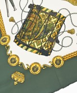 HERMES（エルメス）バンダナ・スカーフ 緑 サイズ:90 レディース/2200713630770