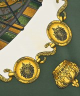 HERMES（エルメス）バンダナ・スカーフ 緑 サイズ:90 レディース/2200713630770