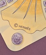HERMES（エルメス）バンダナ・スカーフ 黄 サイズ:90 レディース/2200706538045