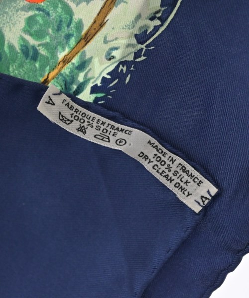 HERMES（エルメス）バンダナ・スカーフ 白 サイズ:90 レディース/2200710004079