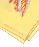 HERMES（エルメス）バンダナ・スカーフ 黄 サイズ:140 レディース/2200715269107