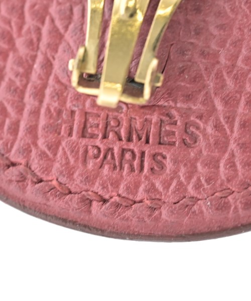 HERMES（エルメス）ピアス・イヤリング 赤 サイズ:- レディース/2200715453056