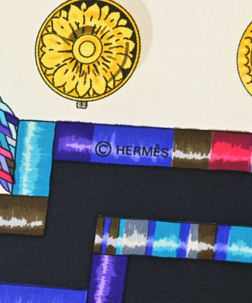 HERMES（エルメス）バンダナ・スカーフ 黒 サイズ:90 レディース/2200716252955