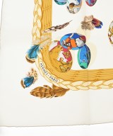 HERMES（エルメス）バンダナ・スカーフ 白 サイズ:90 レディース/2200716252962
