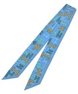 HERMES（エルメス）バンダナ・スカーフ 青 サイズ:- レディース/2200716252979