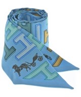 HERMES（エルメス）バンダナ・スカーフ 青 サイズ:- レディース/2200716252979