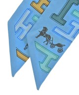 HERMES（エルメス）バンダナ・スカーフ 青 サイズ:- レディース/2200716252979