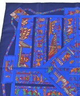 HERMES（エルメス）バンダナ・スカーフ 青 サイズ:90 レディース/2200716252986