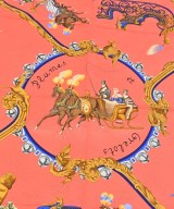 HERMES（エルメス）バンダナ・スカーフ ピンク サイズ:90 レディース/2200716252993