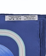 HERMES（エルメス）バンダナ・スカーフ 青 サイズ:90 レディース/2200716254010