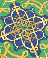 HERMES（エルメス）バンダナ・スカーフ 緑 サイズ:90 レディース/2200716254027