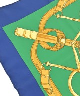 HERMES（エルメス）バンダナ・スカーフ 緑 サイズ:90 レディース/2200716254027
