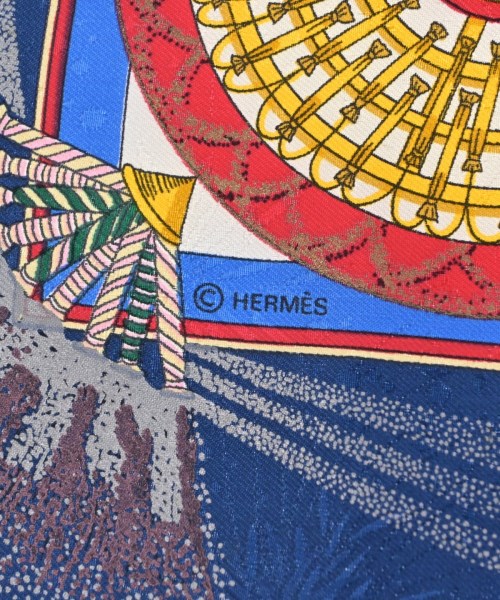 HERMES（エルメス）バンダナ・スカーフ 白 サイズ:90 レディース/2200716254058