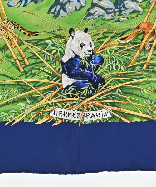 HERMES（エルメス）バンダナ・スカーフ 緑 サイズ:90 レディース/2200716254072