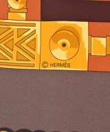 HERMES（エルメス）バンダナ・スカーフ 茶 サイズ:90 レディース/2200716254089