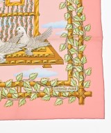 HERMES（エルメス）バンダナ・スカーフ ピンク サイズ:90 レディース/2200716254157