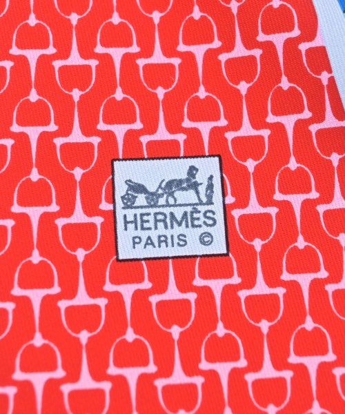 HERMES（エルメス）バンダナ・スカーフ 青 サイズ:45 レディース/2200716254218