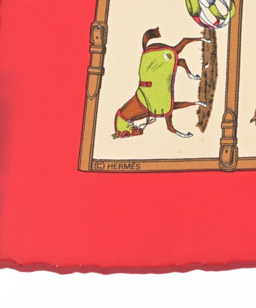 HERMES（エルメス）バンダナ・スカーフ ベージュ サイズ:45 レディース/2200716254225