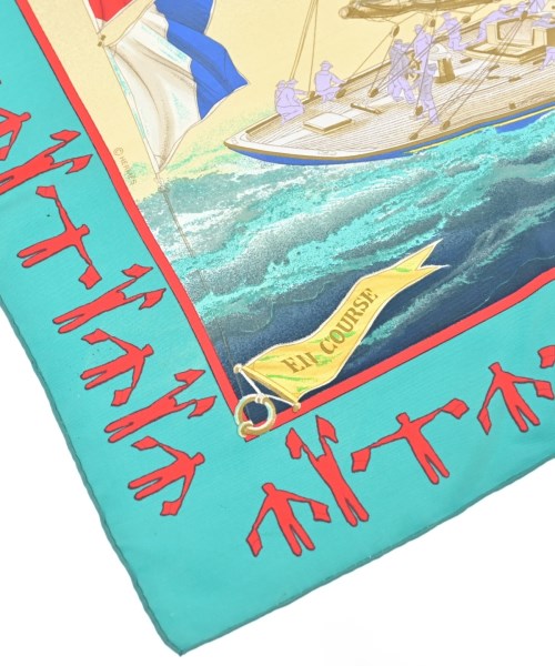 HERMES（エルメス）バンダナ・スカーフ ベージュ サイズ:90 レディース/2200716254249