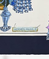 HERMES（エルメス）バンダナ・スカーフ 白 サイズ:90 レディース/2200716254263