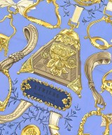 HERMES（エルメス）バンダナ・スカーフ 紺 サイズ:90 レディース/2200716254270