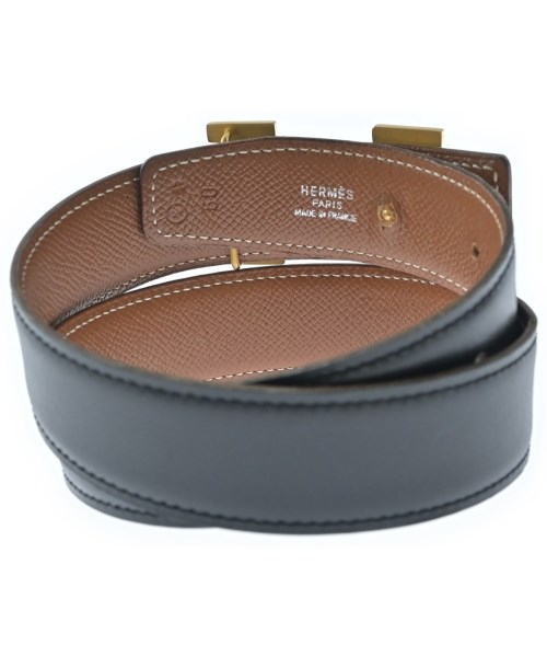 HERMES（エルメス）ベルト 黒 サイズ:60 レディース/2200710780263