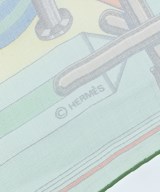 HERMES（エルメス）バンダナ・スカーフ 黄 サイズ:45 レディース/2200714407197